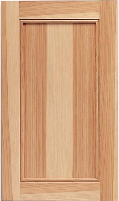 Cascade Hickory Recessed Panel Cabinet Door