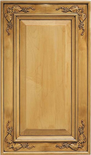 Enkeboll Hand Carved Cabinet Door