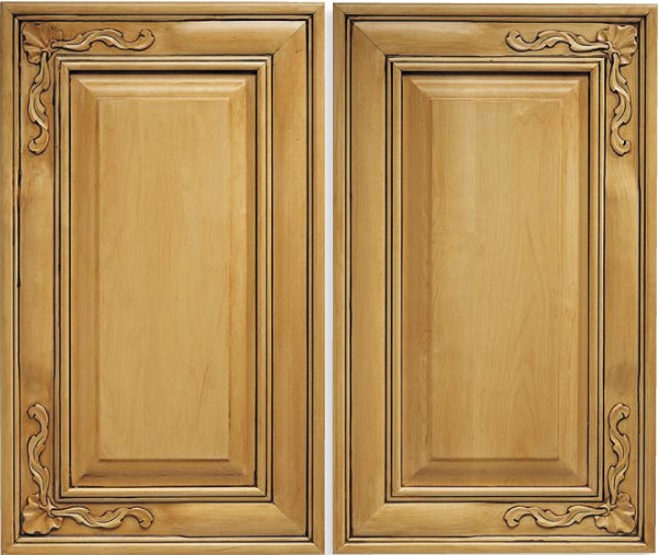 Enkeboll Shell Carved Cabinet Doors