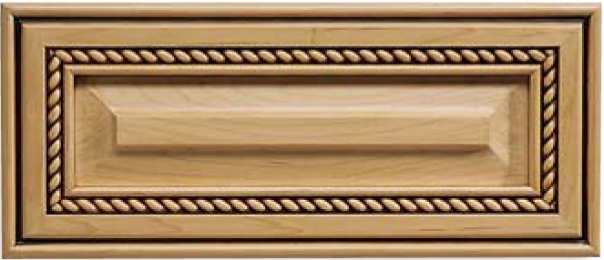 Nantucket Maple Raised Panel Drawer Front