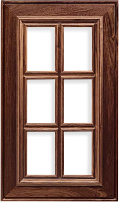 French Lite Napa Walnut Cabinet Door