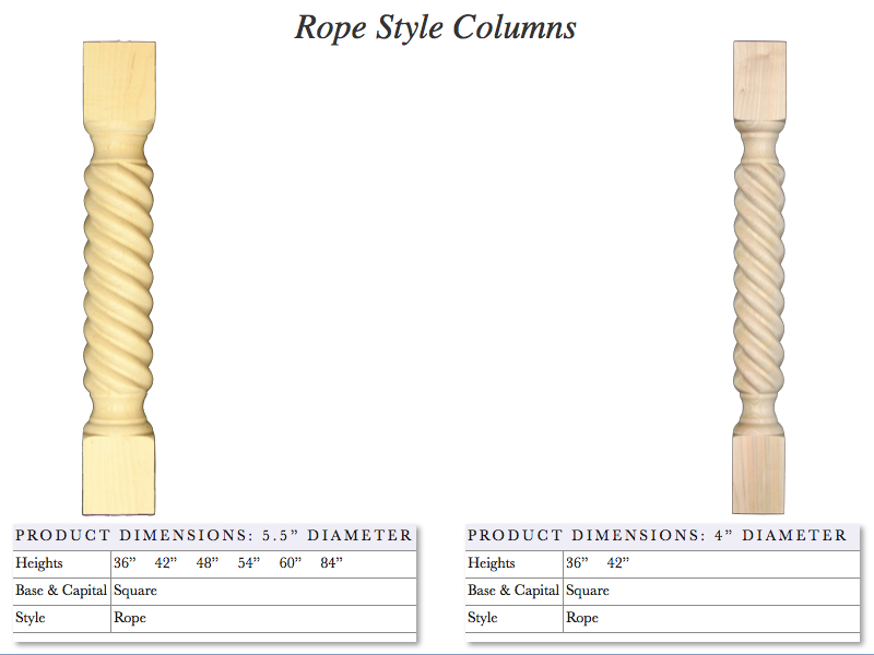 rope columns