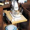 Retractable mixer stand