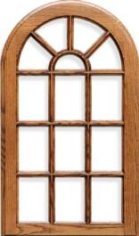 Revere Specialty French Lite Red Oak Door